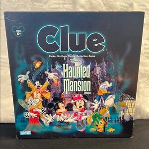 Clue Game Disney Theme Park Edition The Haunted Mansion